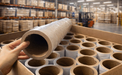 « Du tube carton à la palette : en Bretagne, BAM donne une seconde vie aux déchets d’emballage »