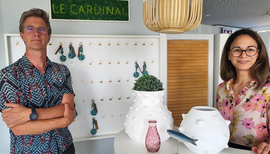 Guillaume Goumy, directeur de l'Hôtel Le Cardinal à Sauzon
