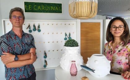 Guillaume Goumy, directeur de l'Hôtel Le Cardinal à Sauzon