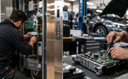 le groupe vannetais Aserti renforce son métier historique : la réparation électronique.
