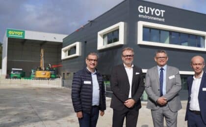 Inauguration de l'agence Guyot environnement à Ploeren