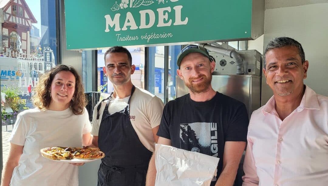 Madel, Traiteur végétarien à Auray, privilégie les circuits courts